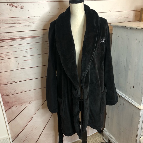Black Victoria’s Secret robe M/L - Picture 1 of 4